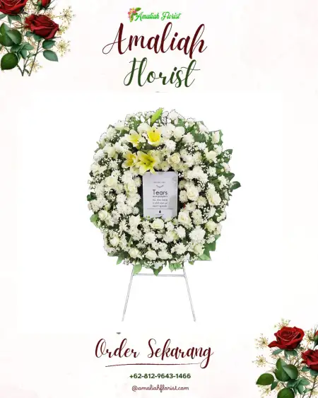 Krans Bunga Duka Simpang